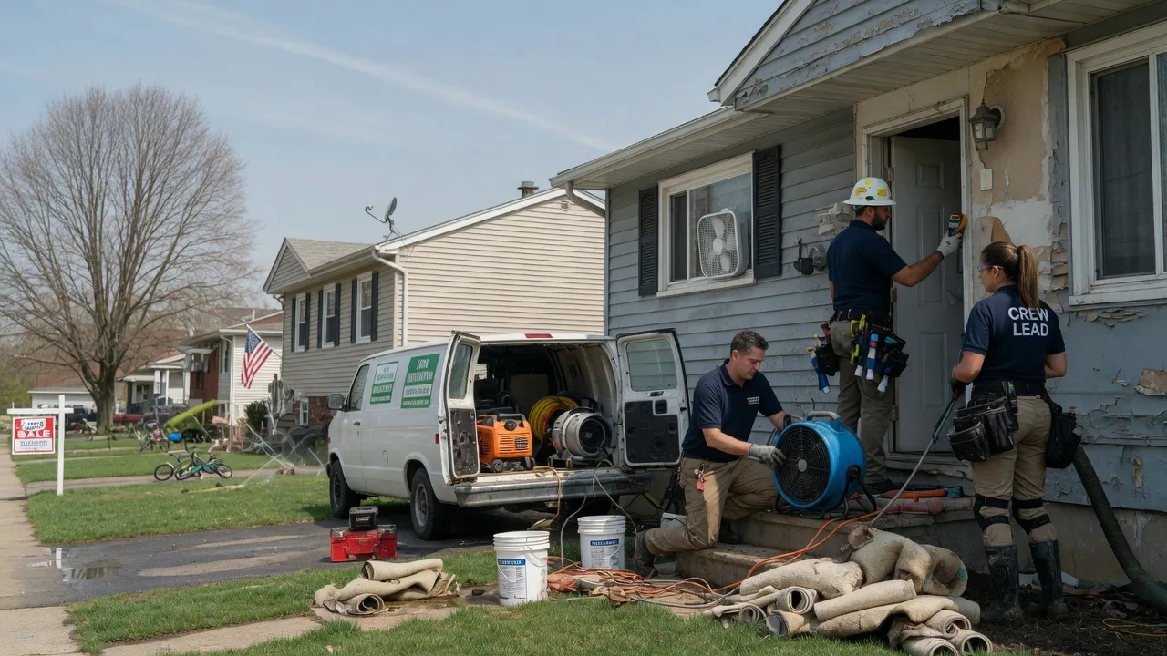 Flood Cleanup in Lowell, OR near me
